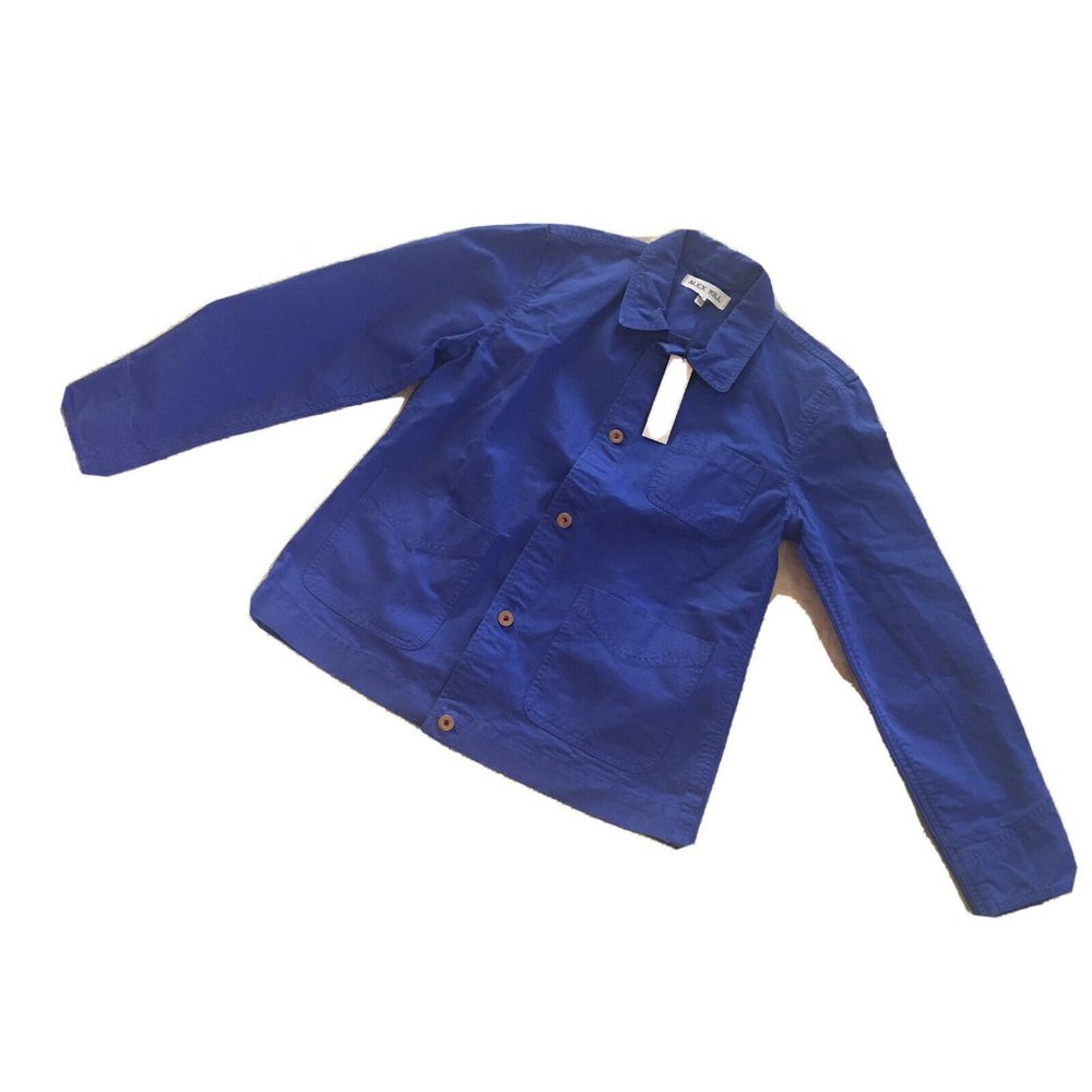 Alex Mill Women's Workers Jacket Blue Size Medium